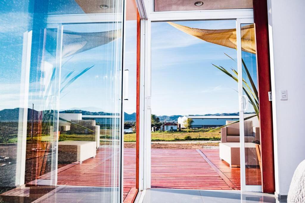 Cabana El Alamo Con Jacuzzi Villa Valle de Guadalupe Esterno foto