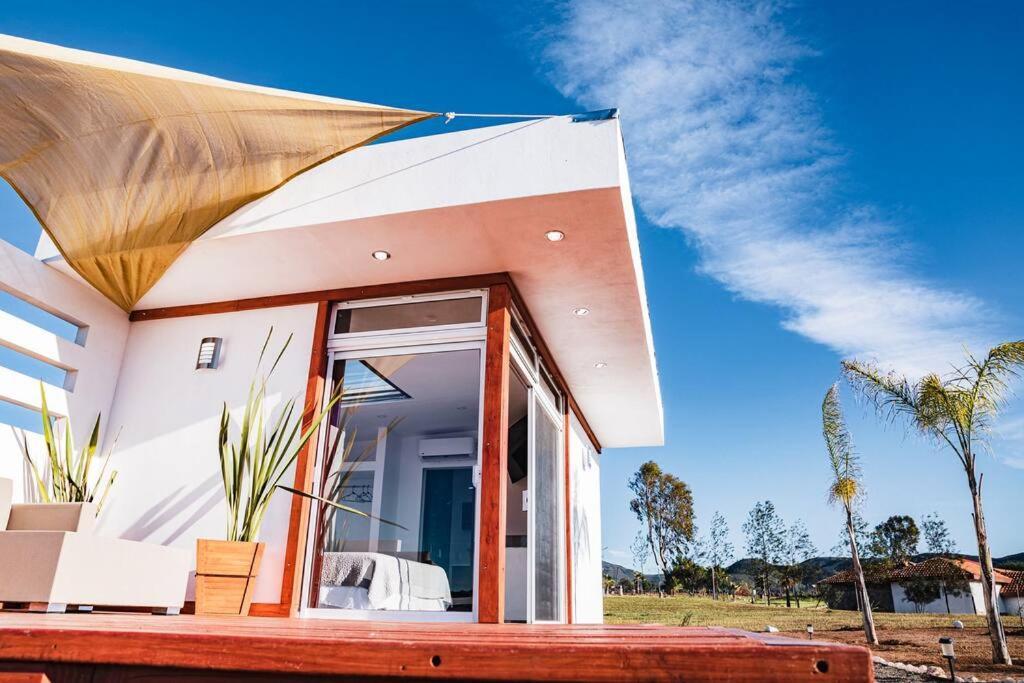 Cabana El Alamo Con Jacuzzi Villa Valle de Guadalupe Esterno foto