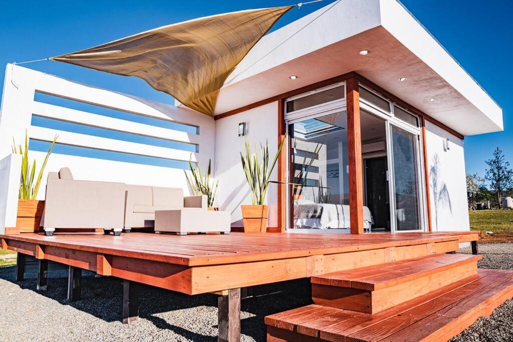 Cabana El Alamo Con Jacuzzi Villa Valle de Guadalupe Esterno foto