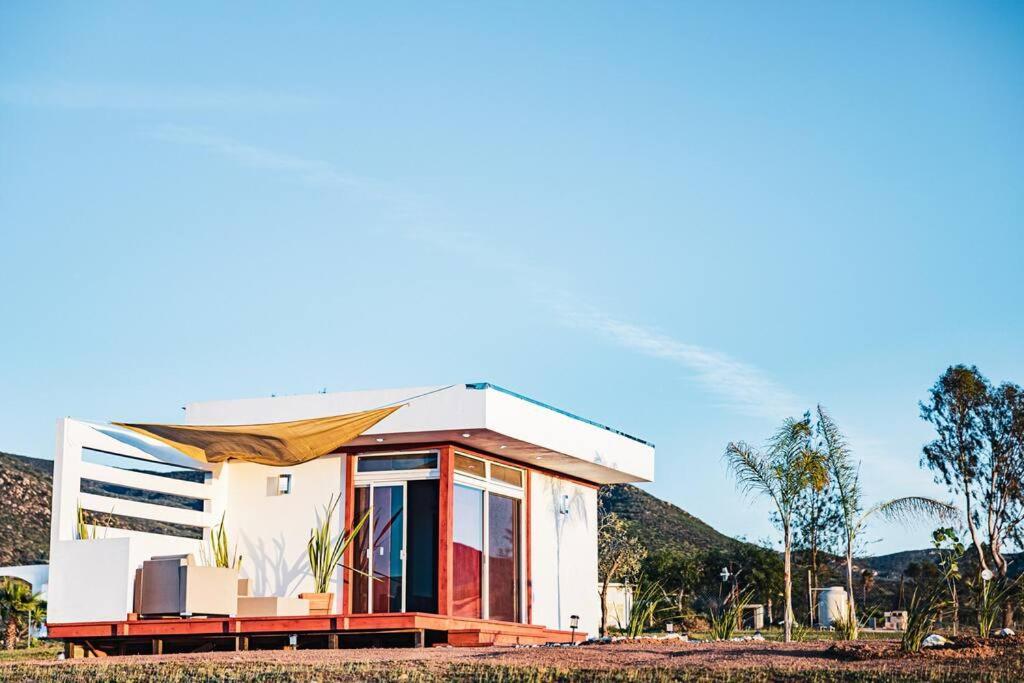 Cabana El Alamo Con Jacuzzi Villa Valle de Guadalupe Esterno foto