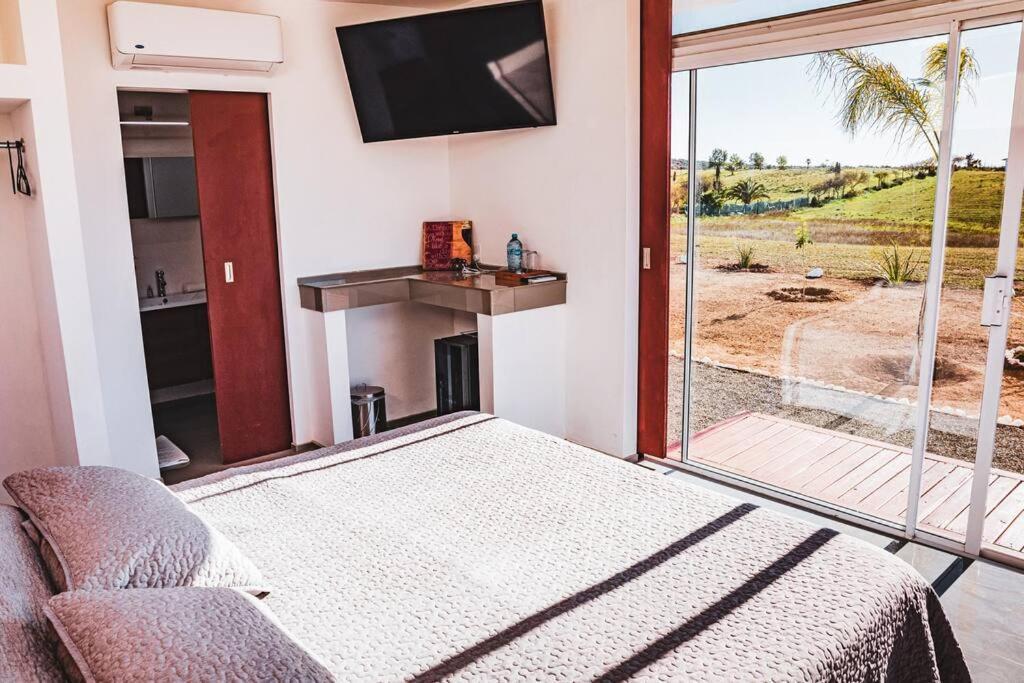 Cabana El Alamo Con Jacuzzi Villa Valle de Guadalupe Esterno foto