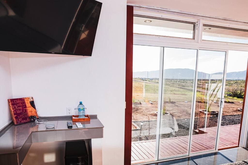Cabana El Alamo Con Jacuzzi Villa Valle de Guadalupe Esterno foto