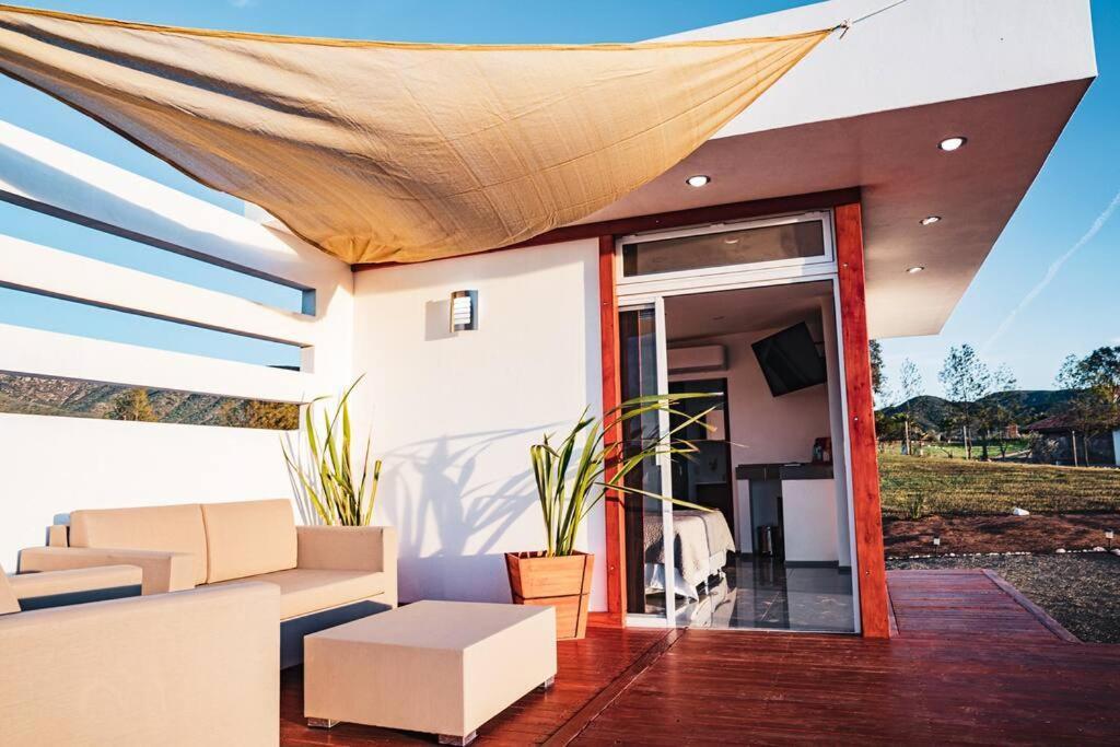 Cabana El Alamo Con Jacuzzi Villa Valle de Guadalupe Esterno foto