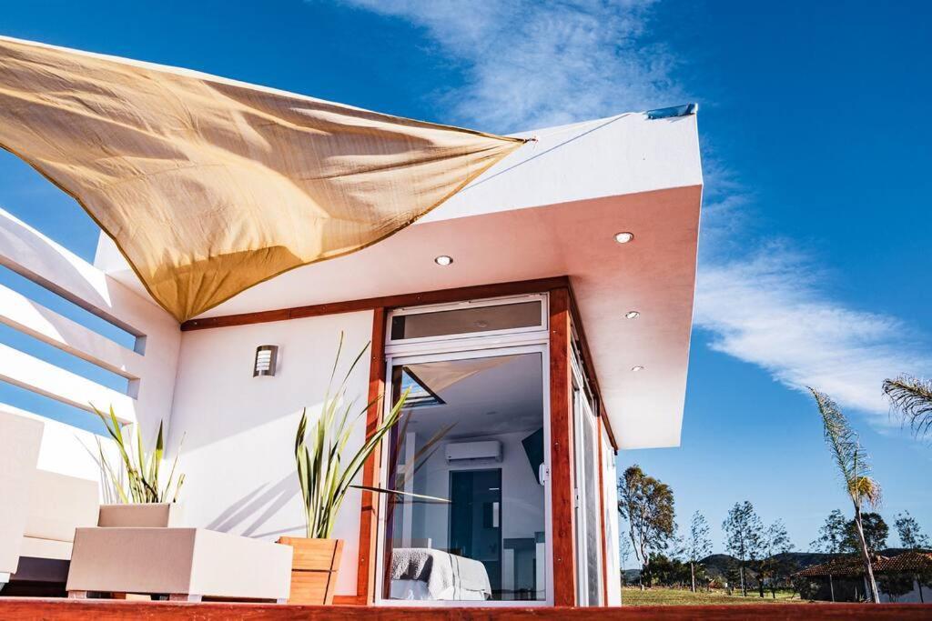 Cabana El Alamo Con Jacuzzi Villa Valle de Guadalupe Esterno foto