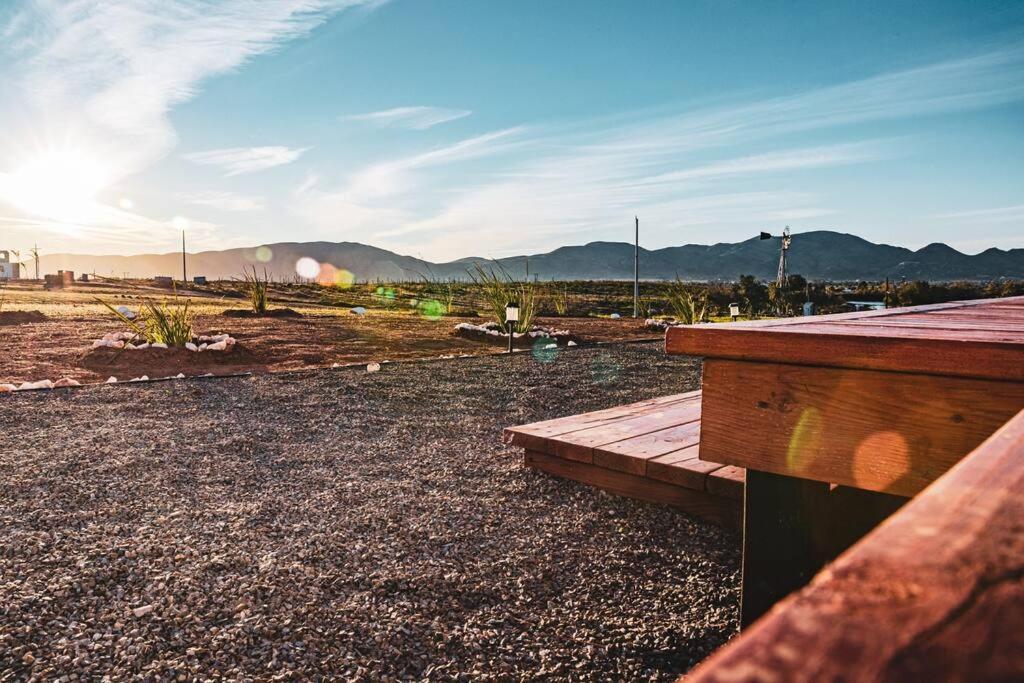 Cabana El Alamo Con Jacuzzi Villa Valle de Guadalupe Esterno foto
